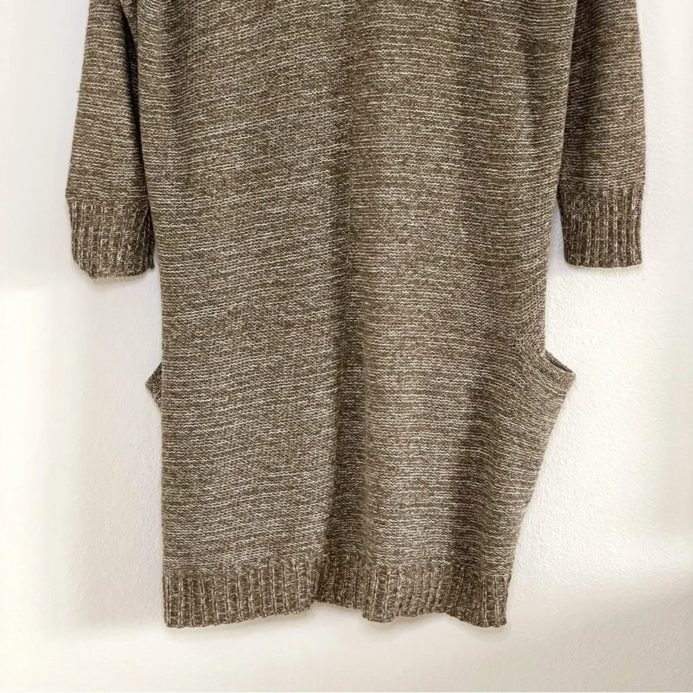 Anthropologie Sparrow Far From Whistler Longline Cardigan Sweater Moss Small